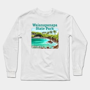 Waianapanapa State Park, Hawaii Long Sleeve T-Shirt